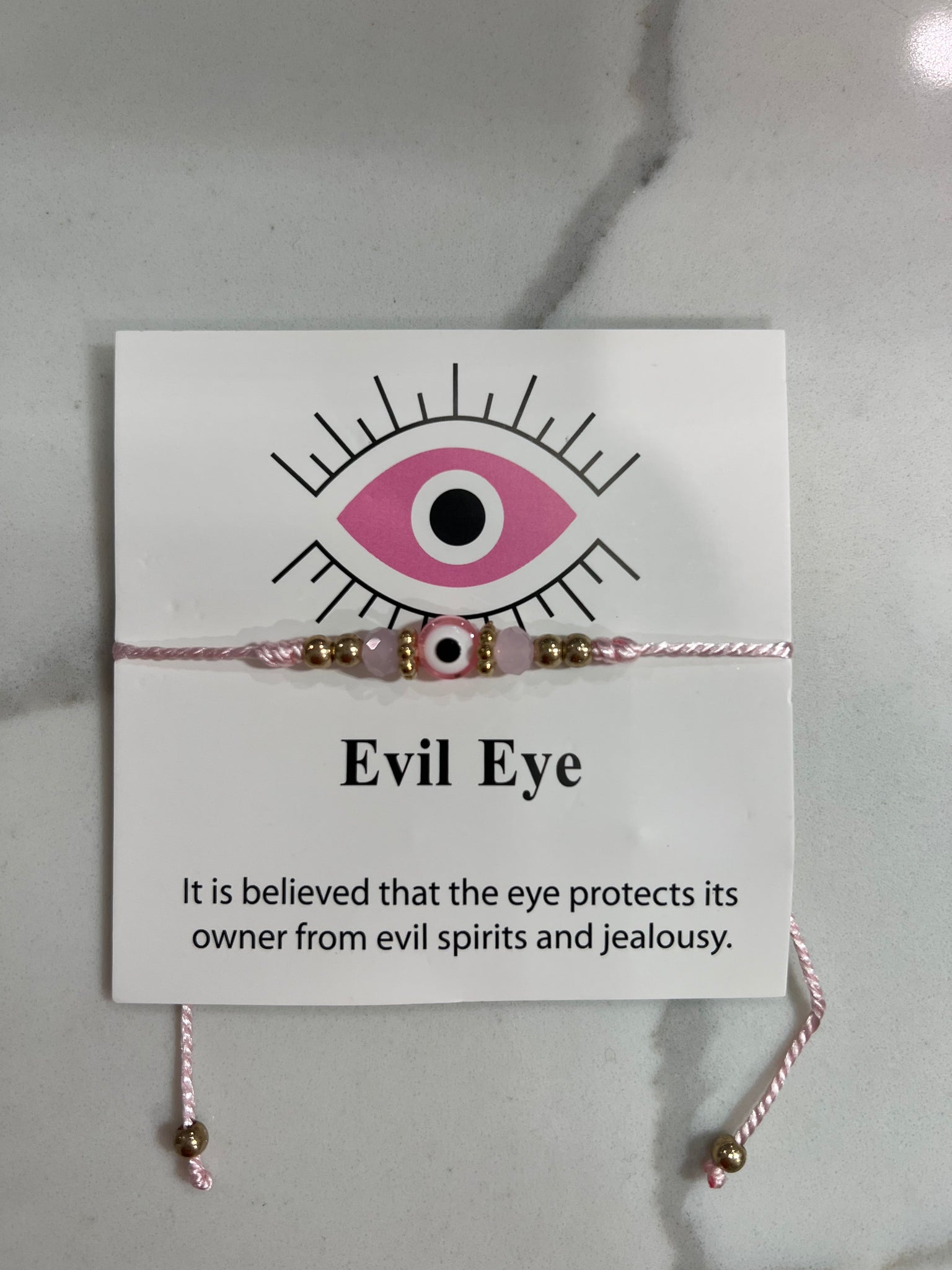 pink ojo bracelet