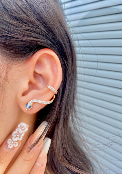 Snake earrings