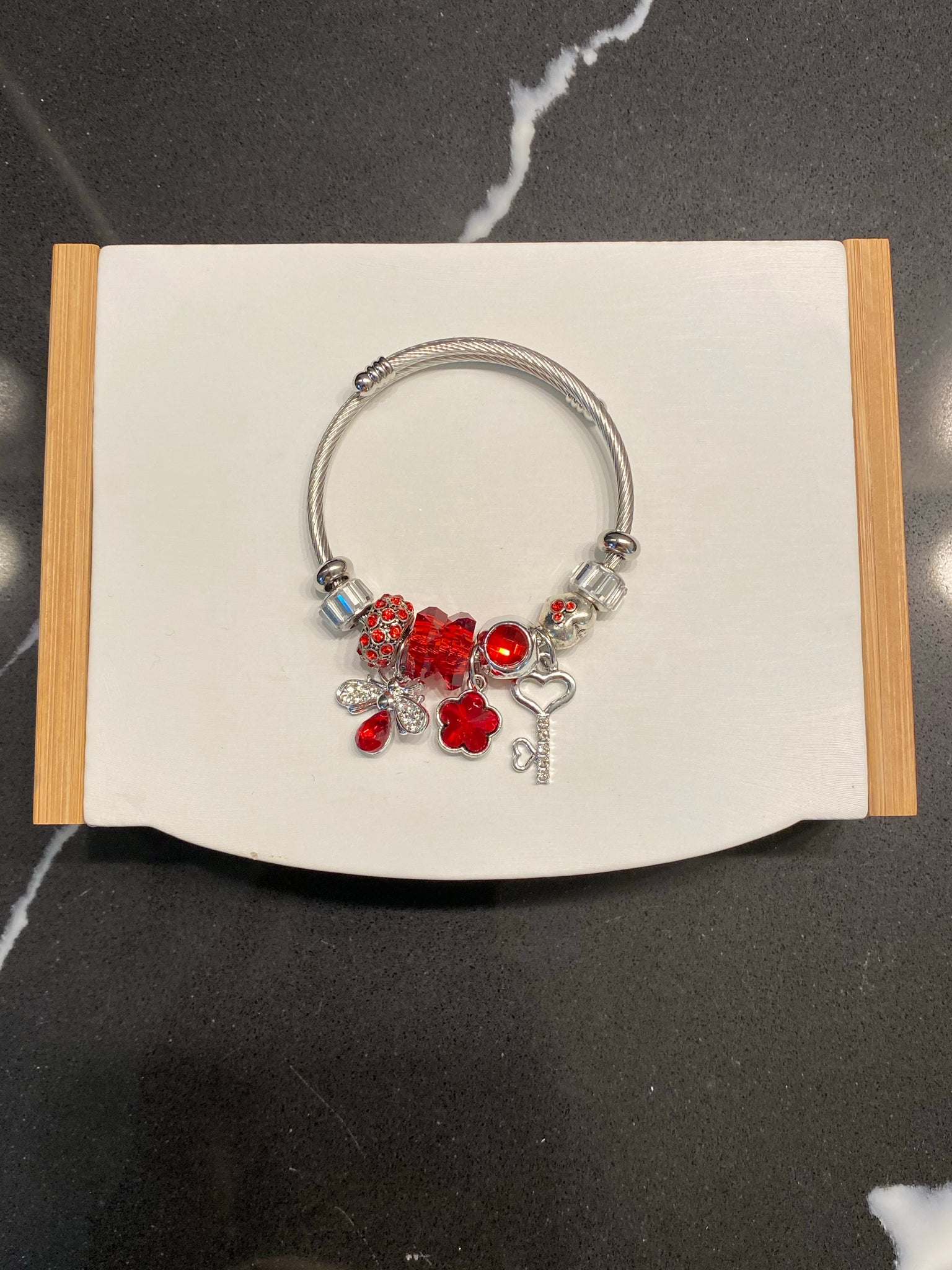 Silver Charm Bracelet