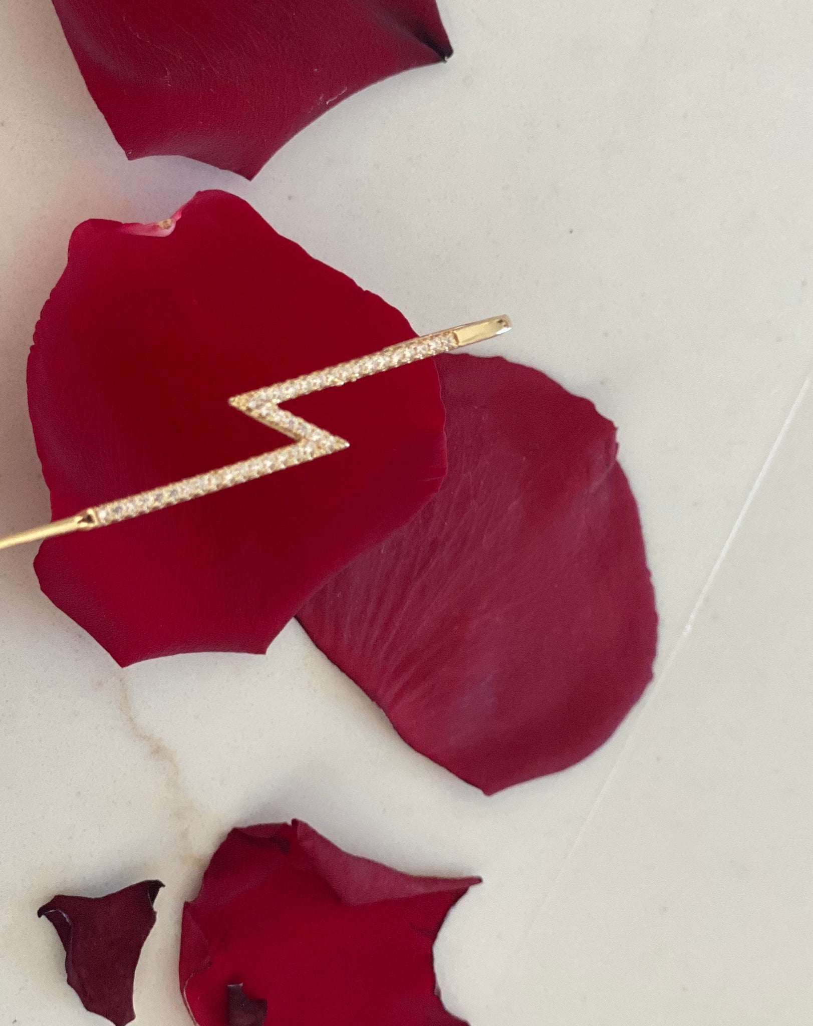 Lightning ear cuff