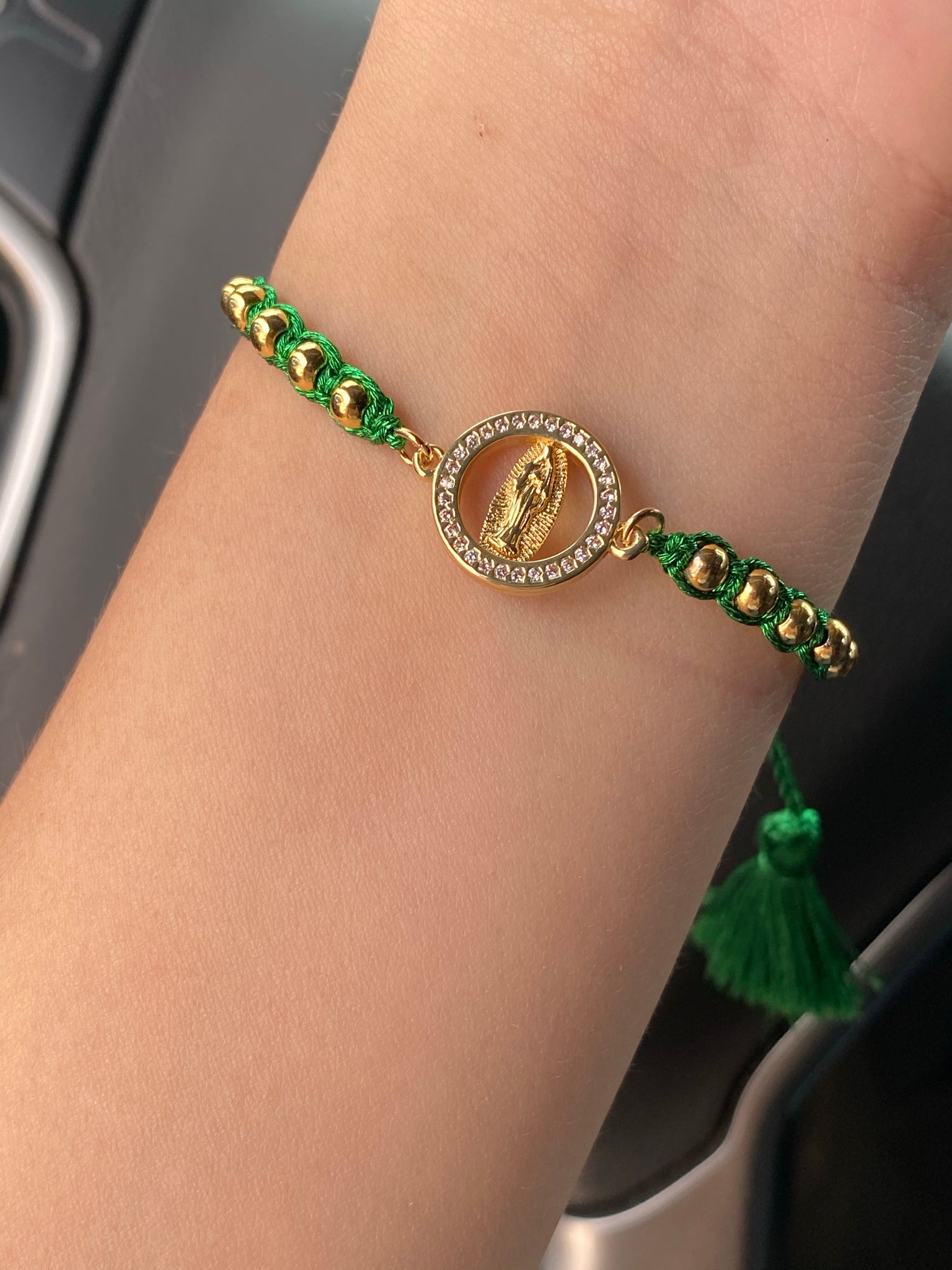 Green virgin bracelet