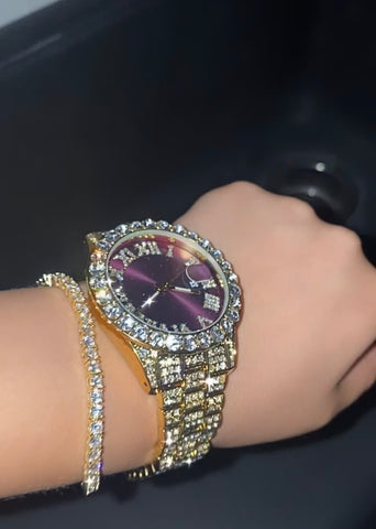 Purple watch