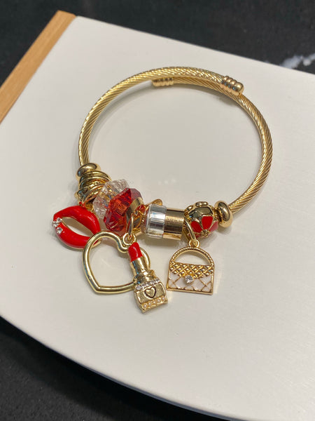 “Girly” Charm Bracelet