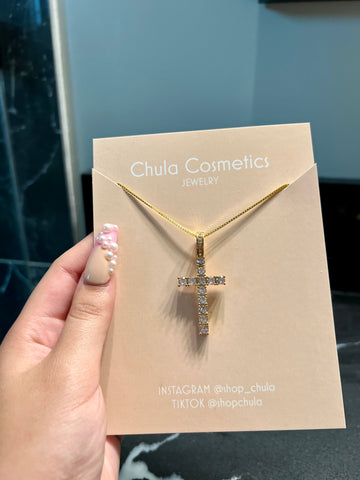 gold bubble cross