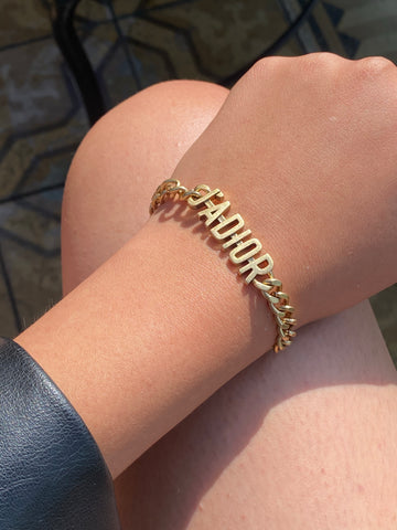 Dainty inspired JADIOR bracelet