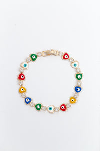 Heart Ojo Bracelet