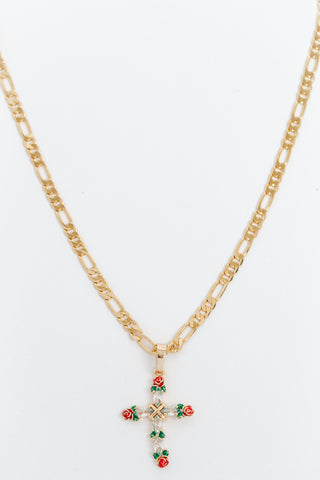 Mini Rose Cross