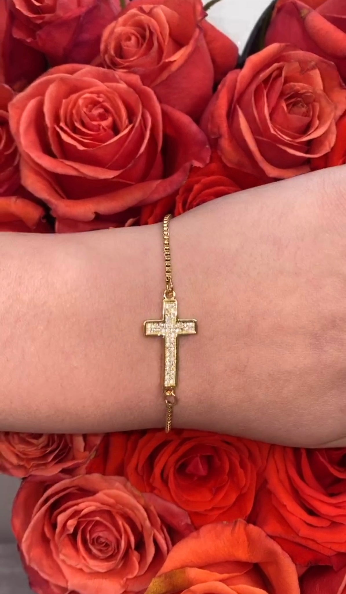Cross bracelet