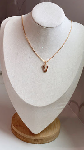 Initial necklace