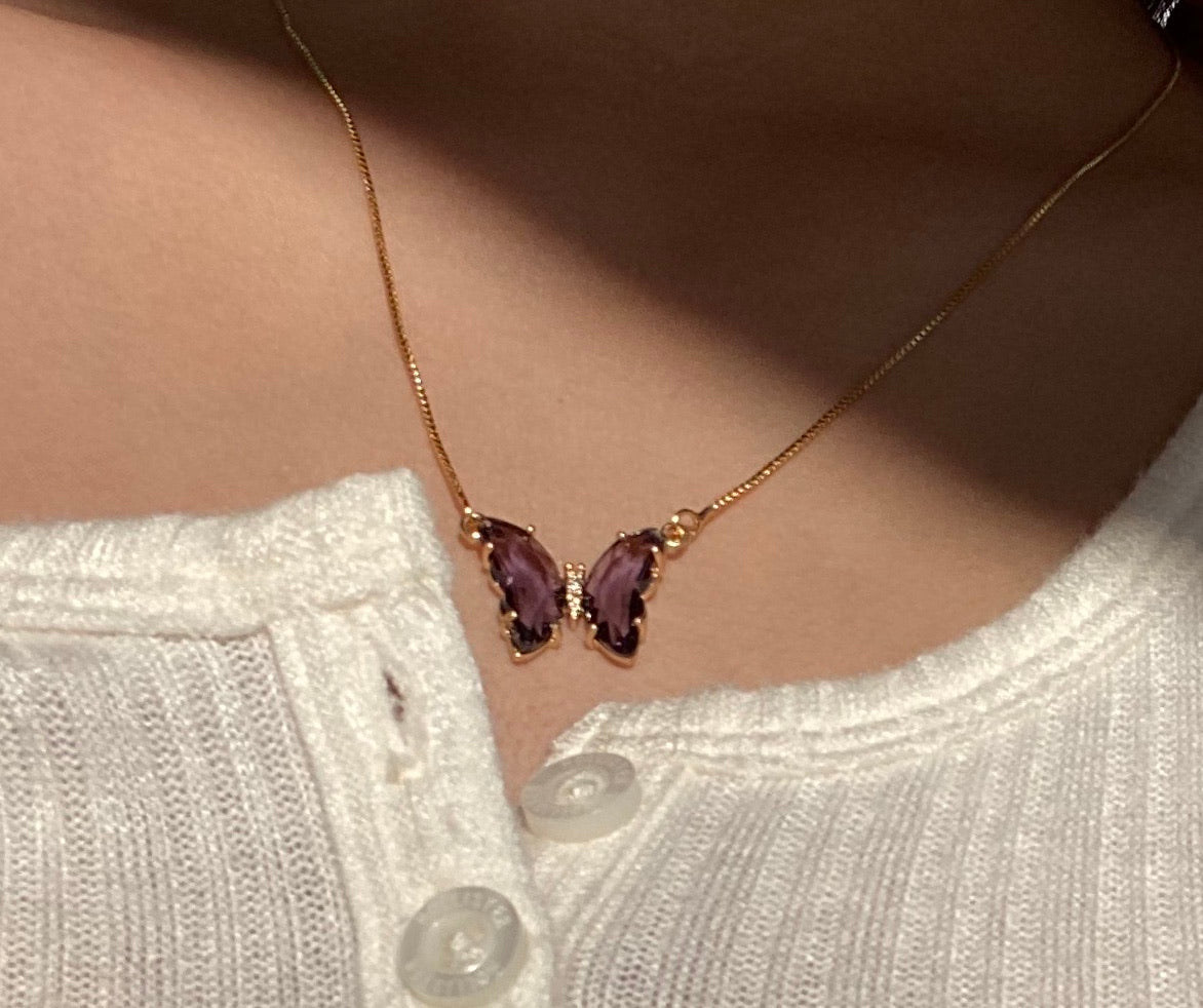 Purple butterfly