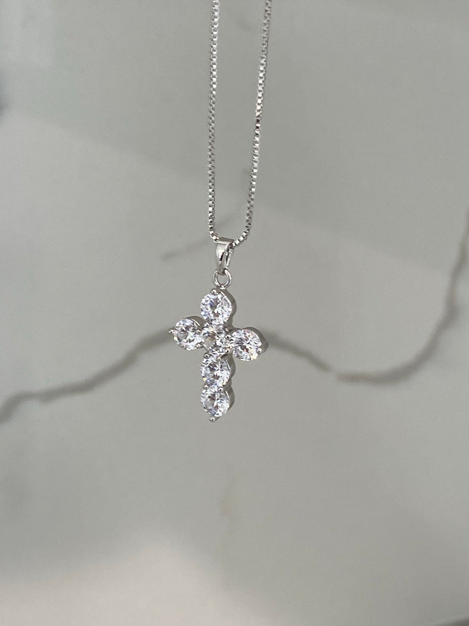 Icy cross