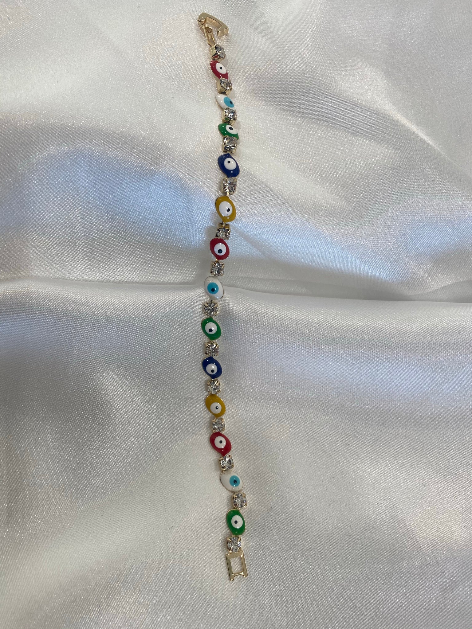 Multi color ojo bracelet